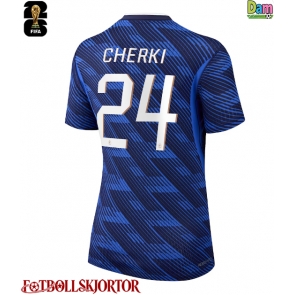 Frankrike Rayan Cherki #24 Hemmatröja Dam VM 2026 Kortärmad